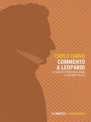 cover image of Commento a Leopardi